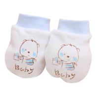 1 Pairs Cute Cartoon Baby Gloves Newborn Infant Baby Anti-scratch Mittens Soft Gloves Boys Girls Baby Cotton Soft Warm Gloves