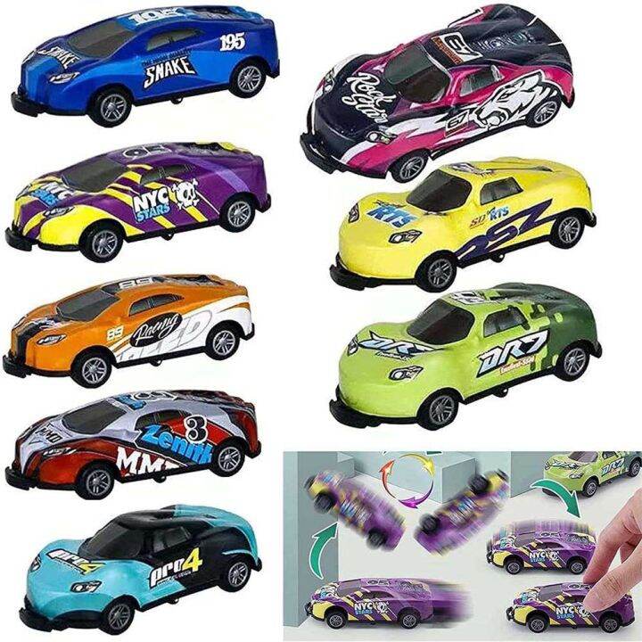 8pcs-alloy-stunt-toy-รถ-มินิการ์ตูนดึงกลับของเล่นรถแข่งเพื่อการศึกษาสำหรับเด็ก-toy