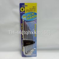 ஐ☼ 9PCS 1.5 10MM 6P BALL POINT HEX KEY WRENCH SET CHROME VANADIUM STEEL BH070