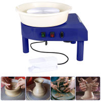 Pottery Wheel 25CM Pottery Forming Machine 350W Electric Pottery Wheel With Foot Pedal And Detachable Basin Easy Cleaning For Ceramics Clay Art Craft DIY Clay