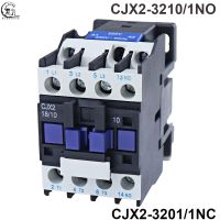 【Taiyong Electric】CJX2-3210 CJX2-3201 AC Contactor 32A 3เฟส3ไม่มีขดลวดแรงดันไฟฟ้า380V 220V 110V 36V 24V 50/60Hz Din Rail ติดตั้ง3 P 1NO/3P 1NC