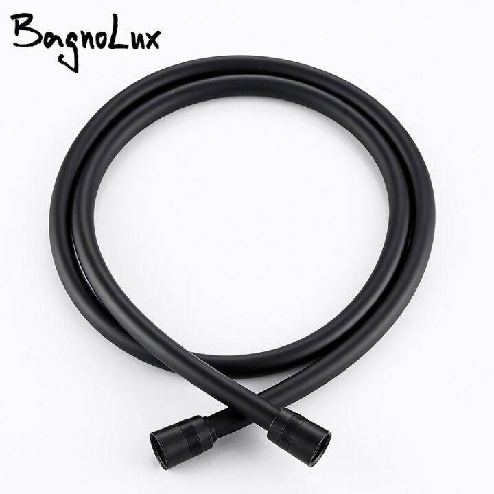 1 5m Shower Hose Flexible Matte Black Pvc Shower Explosion Proof Home