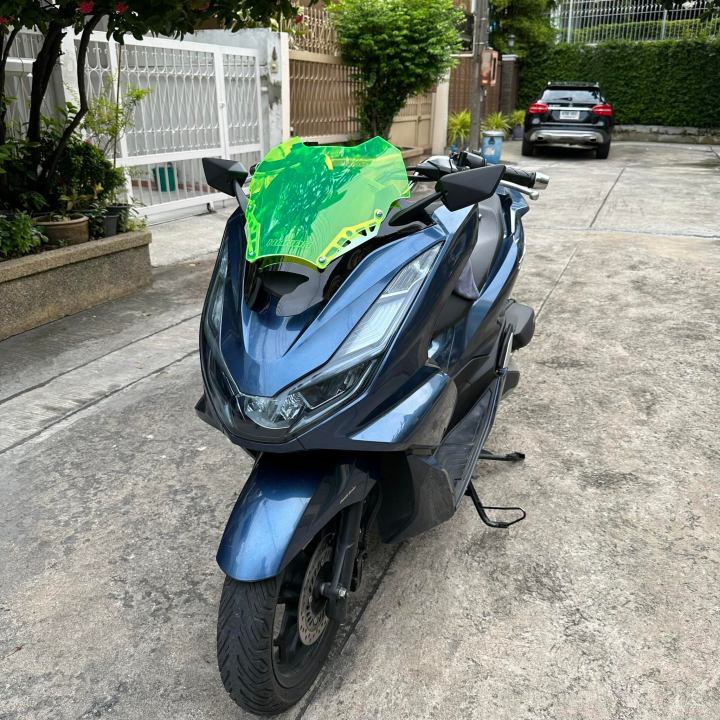 ชิวpcx160cc-ปี2021-แถมกระจกฟรี-ทรงซิ่ง-ชิวสองขั้น-เจาะชิวให้แล้ว-ชิวแต่ง-ของแต่pcx-ชิวหน้าpcx-honda-pcx160-windshield-motocycle-honda-pcx-2021-2023-pcx160