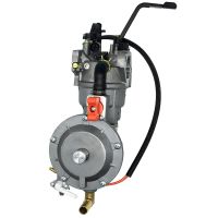 Motorcycle Dual Fuel Carburetor for GX390 GX340 Gas Small Engines 188F 5KW-8KW- NG Petrol Carburetor Generator