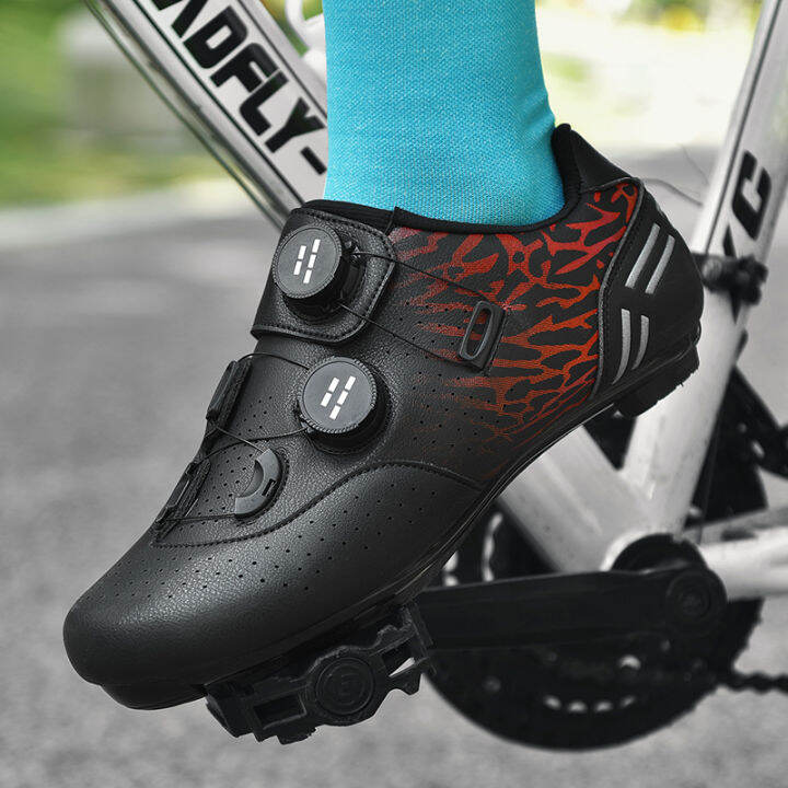 new-youth-cycling-shoes-with-double-knobs-professional-cycling-lock-shoes-for-road-bicycles