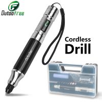 1 Set Recharge Cordless Engraver Pen Dremel Mini Drill Accessories With Battery Power Tools DIY Engraver Electric Pen Set Box