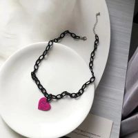 Pink Accessories Pendant Necklace