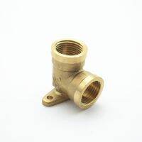 【✅】 Hiba eStore 1/2 "BSP Female X 1/2" BSP Female Thread 90องศา Brass Elbow Fitting Connector Coupler With Base For Water Fuel