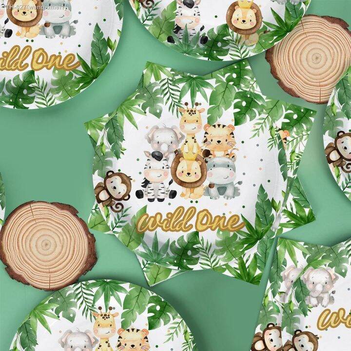 jungle-animal-tableware-wild-one-birthday-party-decoration-forest-jungle-animal-safari-theme-party-kids-boy-baby-shower-supplies