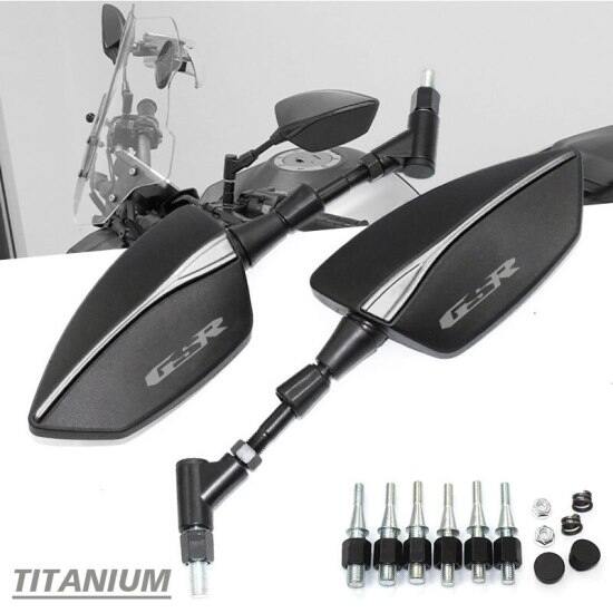 Phổ gương xe máy cnc bên chiếu hậu đối với suzuki gsr400 gsr600 gsr750 gsr - ảnh sản phẩm 5