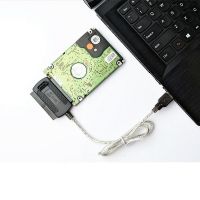 【YF】 1pc USB Male to 2.5  480Mbs Data Interface 3.5  Converter Cable Hard Drive HDD