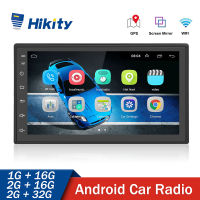 Hikity Android 2 Din Multimedia Video Player 7"GPS Radio Stereo Receiver For Universal Volkswagen Nissan Hyundai Kia Toyota Lada