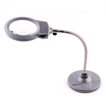 Buy Large Magnifying Glass With Light And Stand online