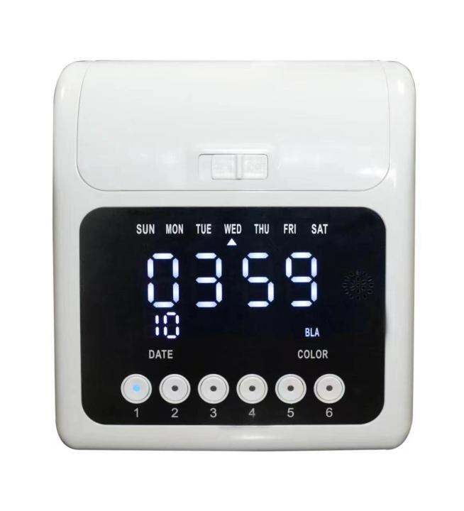 Electronic Employee Time Clock Recorder Attendance Time Card Machine