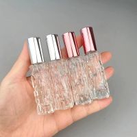 ◊✴✟  10ml Glass Perfume Spray Bottle Rose Gold Refillable Perfume Bottles Cosmetic Container Empty Spray Atomizer Travel Sub-Bottle