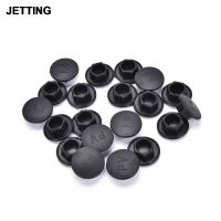 20PCS Black Hex Socket Allen Bolt Screw Nut Hexagon Head Cover Cap Protector Fasteners Screws Covers Caps M5-12 Wholesale Screw Nut Drivers