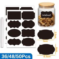 hotx【DT】 Chalkboard Labels Set Blackboard Stickers Spice Glass Jar Bottle Accessories Tags Organizer