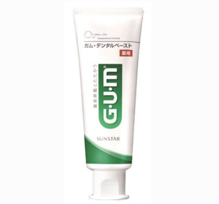 ยาสีฟัน-gum-sunstar-เพื่อฟันและเหงือกที่แข็งแรง-สูตร-original-สีเขียว