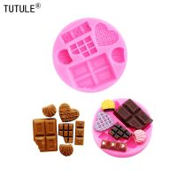 DIY Cartoon ice cream candy candy cakes silicone mold handmade chocolate crafty cakes dessert decoration baking gadgets mold Bread  Cake Cookie Access