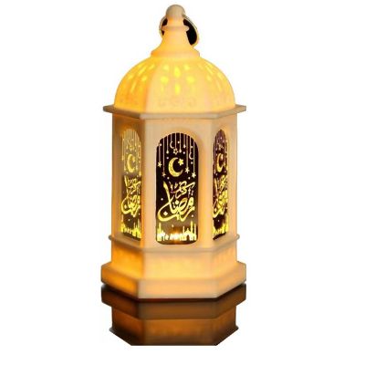6Pcs Ramadan Decoration Lantern Hanging Ramadan Decorative Lamp Vintage Lantern Decoration