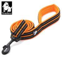 Truelove Pet Dog Leash Reflective Nylon Webbing Zinc Alloy Hook Suitable For Small And Large Dogs 110/200CM Length Products Collars