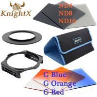 ลดราคา Knightx 52มม. 58มม. 67มม. 72มม. 77มม. ชุดฟิลเตอร์สีสำหรับ Cokin P สำหรับ Nikon D5300 D5200 D3300 650d 70d D7200เลนส์กล้อง6d D90