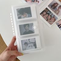 120/240 Pockets Photo Album Photocard Binder 3in Transparent Holder Name Card Collection Book Scrapbook