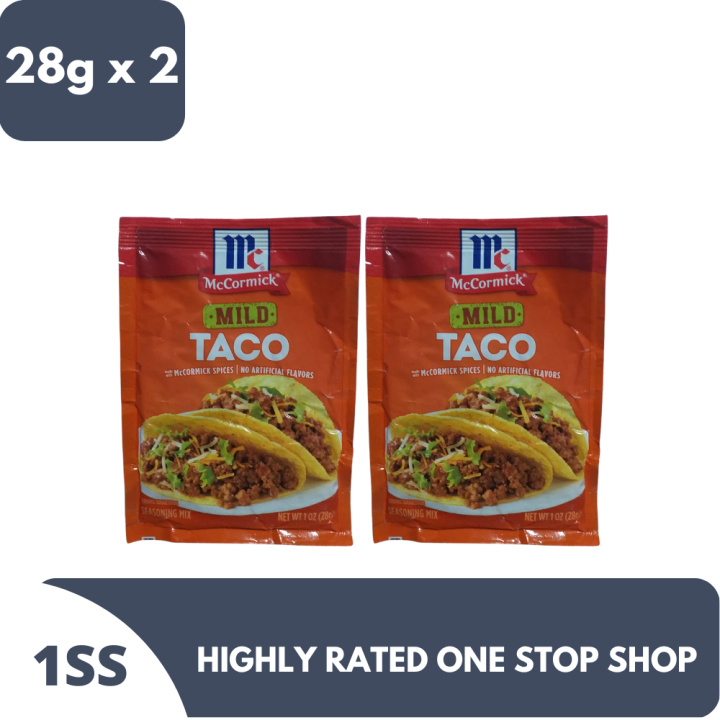McCormick Original Taco 28g x 2 Lazada PH
