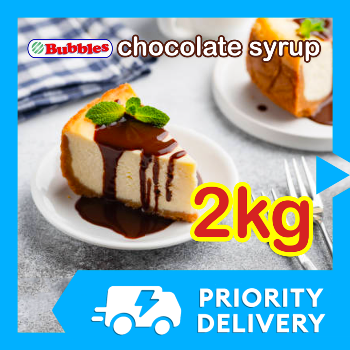 2kg Bubbles PREMIUM CHOCOLATE SYRUP for Chocolate Fountain Chocolate