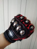 hotx【DT】 Gloves Safety Outdoor Cycling Knuckle Motorcycle Powersports Racing Defence Man