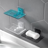 Bathroom Supplies Soap Box Dish Storage Plate Shower Tray Holder Transparent Case Soap Holder Washroom Container Organizers Soap Dishes