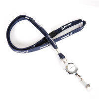 Boeing Airlines Lanyard 787พร้อมหัวเข็มขัดดึงง่ายสำหรับ Pilot Flight Crew ID Holder สีน้ำเงินสีแดง