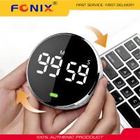 FONIX นาฬิกาจับเวลานาฬิกาดิจิตอลทำอาหารนาฬิกาแม่เหล็กจับเวลาในการทำอาหาร,นาฬิกาจับเวลา LED เตือนการนับถอยหลังอิเล็กทรอนิกส์ด้วยตนเอง