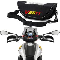 For Moto Guzzi V85 TT V85TT Motorcycle accessory Waterproof And Dustproof Handlebar Storage Bag navigation bag