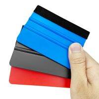 1Pcs 10x7cm Styling Vinyl Carbon Window Remover Cleaning Car Scraper With Felt Squeegee Film Wrapping