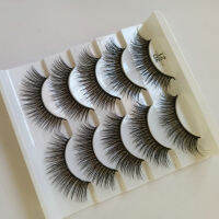 5คู่ขนตาใส่เเสดง3D สามมิติ EyelashesXinGuoBusiness