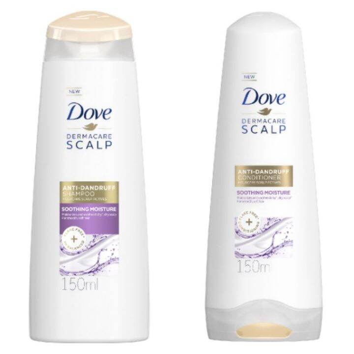 Dove Dermacare Scalp AntiDandruff Soothing Moisture Shampoo and