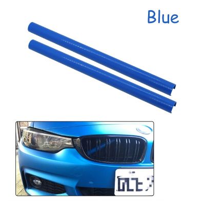 Untuk BMW F11 F02 F10 F32 F30 3 4 5 7 Seri Strip Potong Kisi Depan Gaya Olahraga 2 Buah Bingkai Cover Stiker Dekorasi Mobil