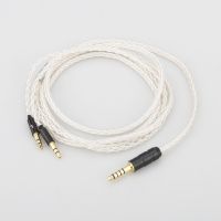 HIFI 8 Cores 7N OCC Silver Plated OCC Balanced Headphone upgrade cord cable For Hifiman SUNDARA he400i he400s HE560