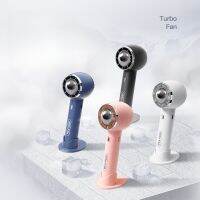 【YF】 Turbo Handheld Small Fan USB Charging Portable Brushless Silent Mini Student Rechargeable Ventilation