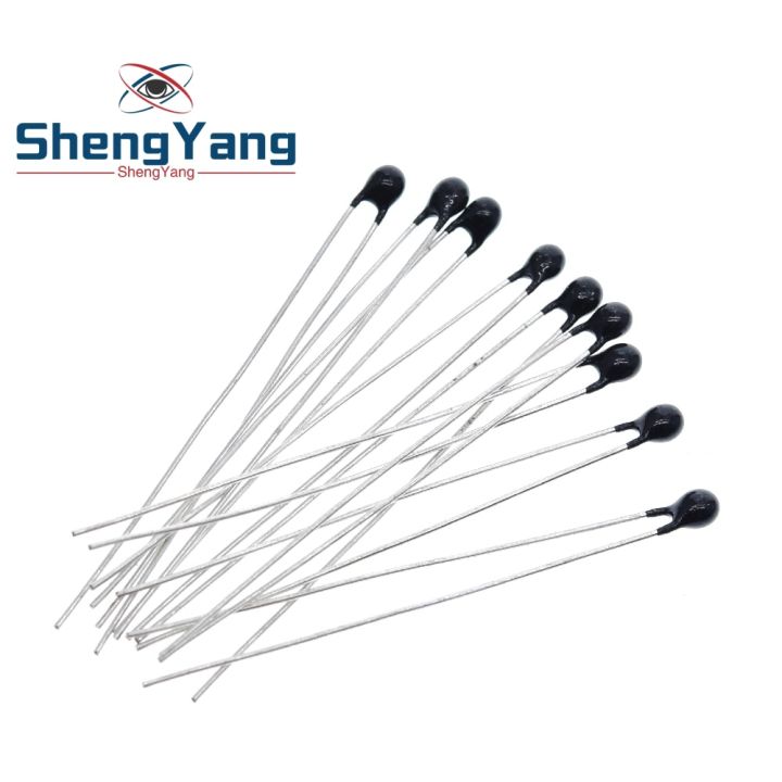 Shengyang 10pcs Ntc Thermistor Thermal Resistor Mf52 Ntc Mf52at 1k 2k 3k 4 7k 5k 10k 20k 47k 50k