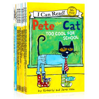 I can read series English original childrens picture book entry level Pete the cat picture book Pete cat 13 full set sales series English graded reading childrens picture book enlightenment learning icanread