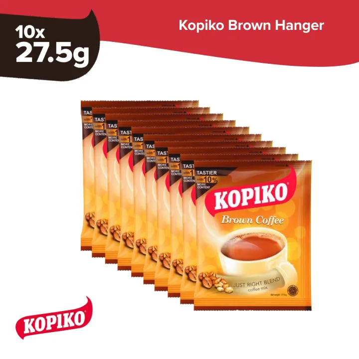 Kopiko Brown Coffee 3in1 Hanger 10x27.5g Lazada PH