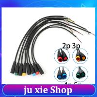 JuXie store M8 2 3 4 5 6 Pin Electric Bicycle Joint Plug DC female male Connector Wiring Scooter Brake Cable Signal Sensor waterproof