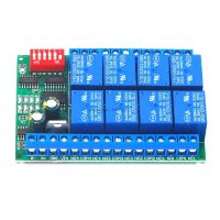 DC 12V 8 Channel RS485 Relay Command Programmable Control Module Board Assortment