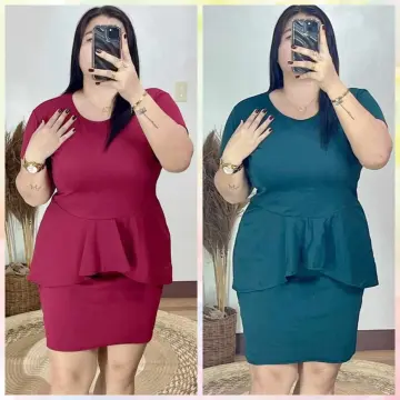 Plus size smart hot sale casual dresses