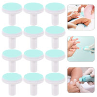 ROSENICE【HOT】 12pcs Baby Nail File Pads Nail Replacement Nail Trimmer Replacement Pads Electric Nail Grinding Heads