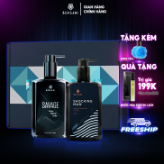 Bộ Sữa tắm nam Bergami hương nước hoa nam cao cấp mùi hương quyến rũ &