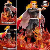 Model โมเดล Figure ฟิกเกอร์ จากการ์ตูนเรื่อง Demon Slayer Kimetsu no Yaiba ดาบพิฆาตอสูร Kyojuro Rengoku เคียวจูโร่ เร็นโกคุ เรนโงคุ Ver Anime ของสะสมหายาก อนิเมะ การ์ตูน มังงะ คอลเลกชัน ของขวัญ Gift จากการ์ตูนดังญี่ปุ่น New Collection Doll ตุ๊กตา manga