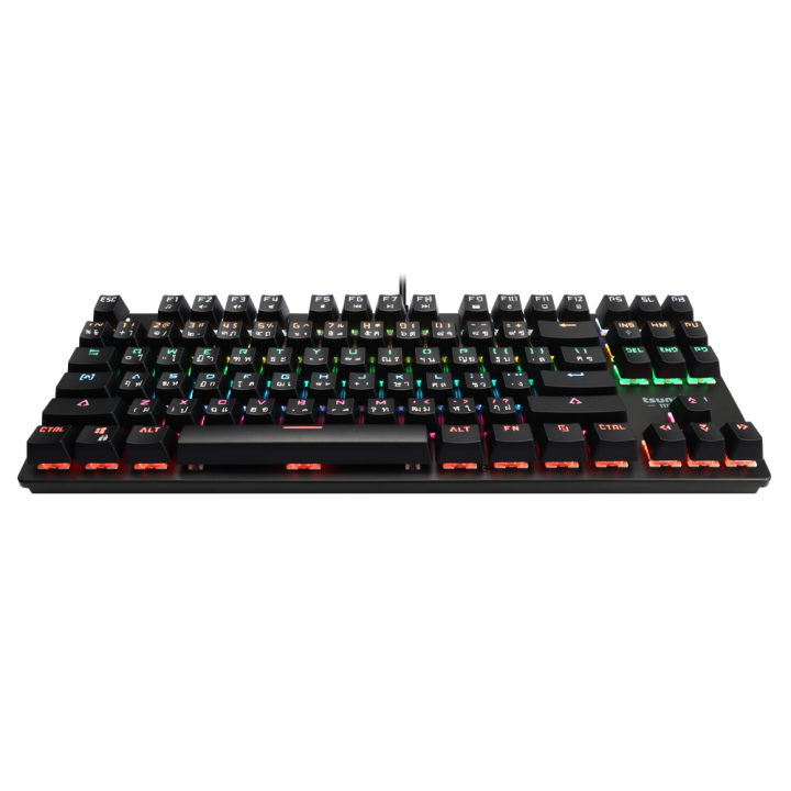 tsunami-outemu-mk-03-87-keys-professional-mechanical-gaming-keyboard-blue-switch-แป้นภาษาไทย-อังกฤษ-ของแท้-ประกันศูนย์-2ปี